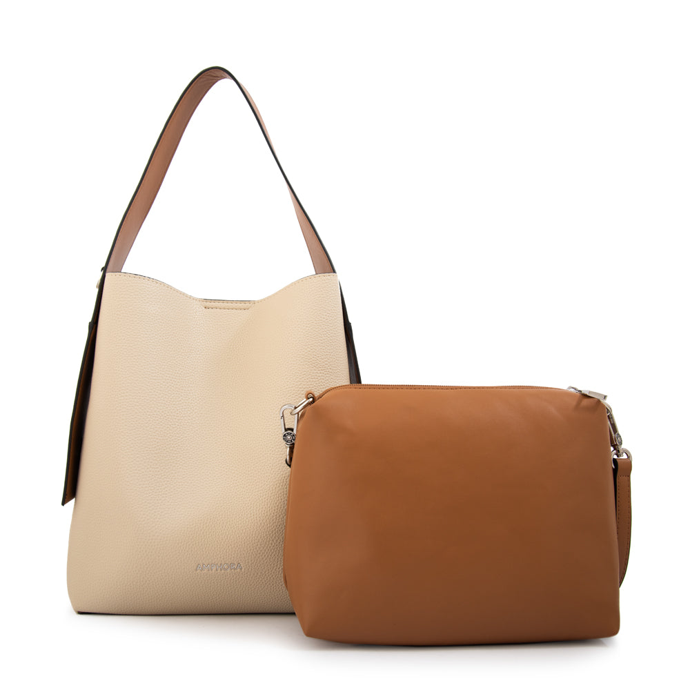 CARTERA CORTE RECTO IRIS BLANCO