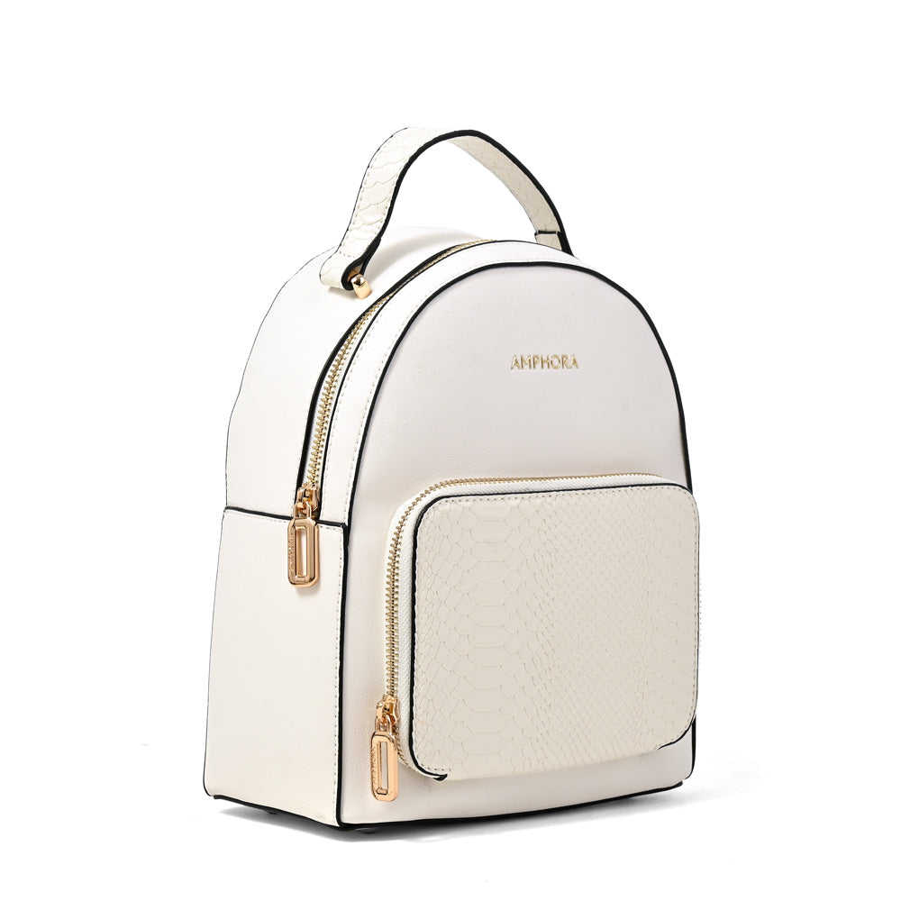 MOCHILA MACARENA BLANCO