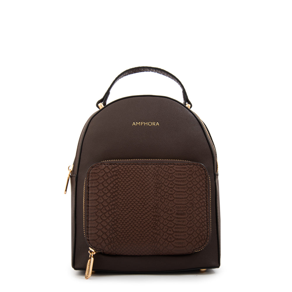 MOCHILA MACARENA MARRÓN