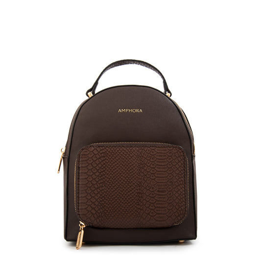 MOCHILA MACARENA MARRÓN