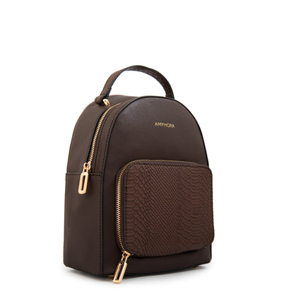 MOCHILA MACARENA MARRÓN