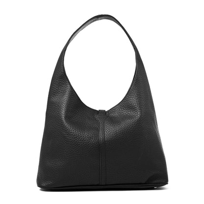 CARTERA CORTE OVAL CORIA NEGRO