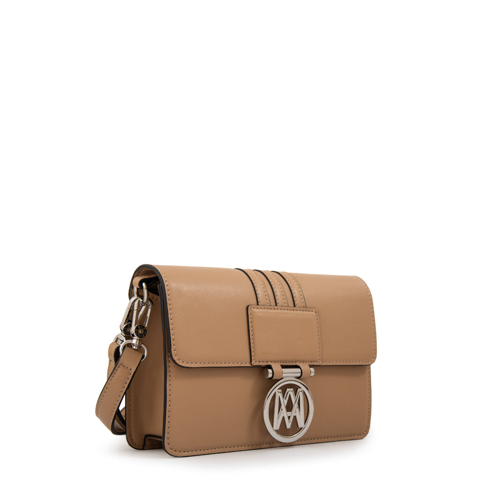 BANDOLERA AMANDA BEIGE