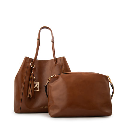 CARTERA MARGARET MARRÓN