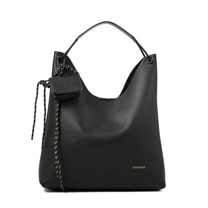 CARTERA CORTE RECTO MAIDA NEGRO