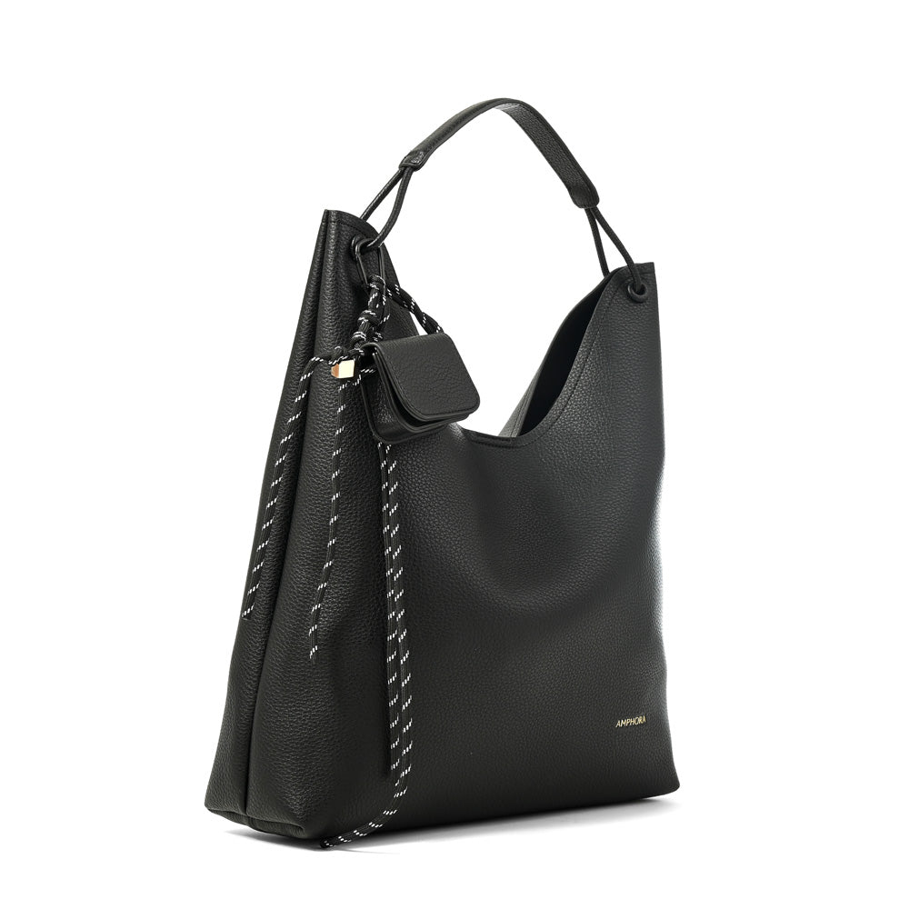 CARTERA CORTE RECTO MAIDA NEGRO