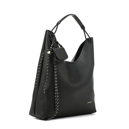 CARTERA CORTE RECTO MAIDA NEGRO