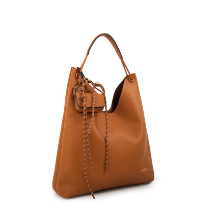 CARTERA CORTE RECTO MAIDA CAMEL