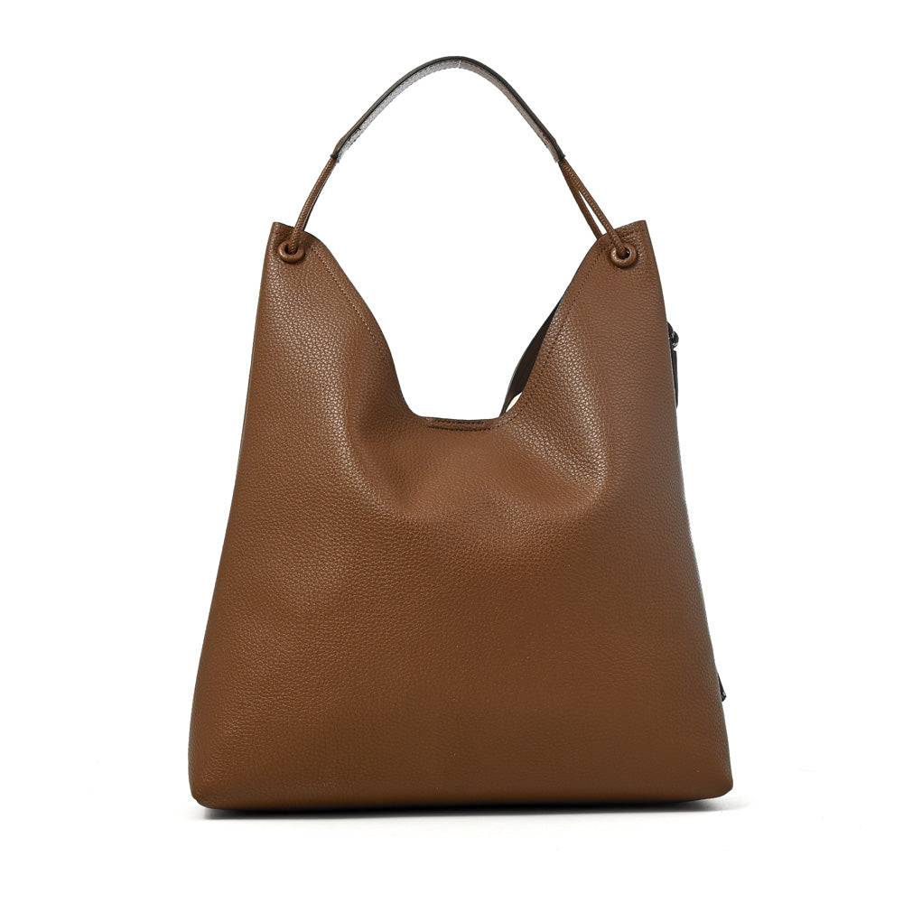 CARTERA CORTE RECTO MAIDA MARRÓN