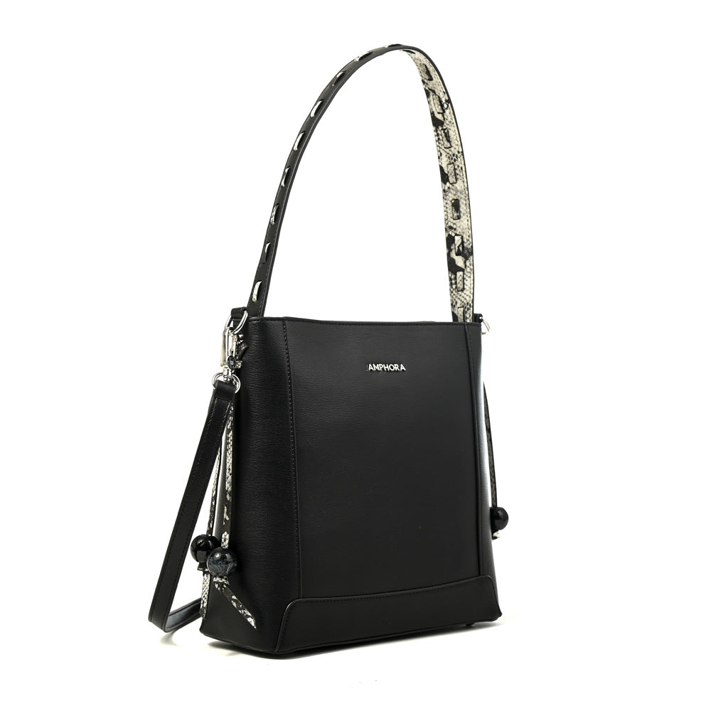 CARTERA CORTE RECTO EDITH NEGRO