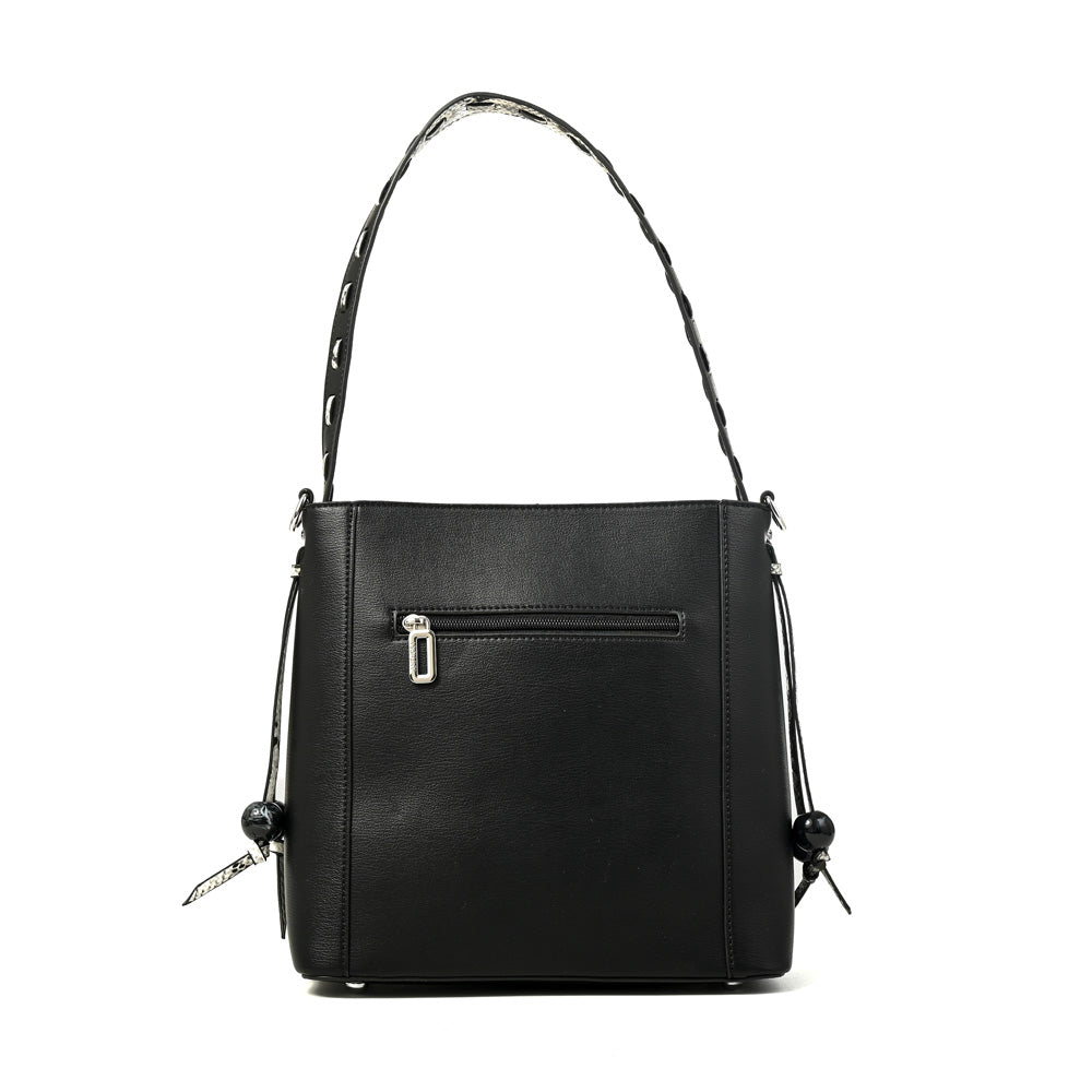 CARTERA CORTE RECTO EDITH NEGRO