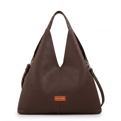 CARTERA ADRIEL CAFÉ OSCURO