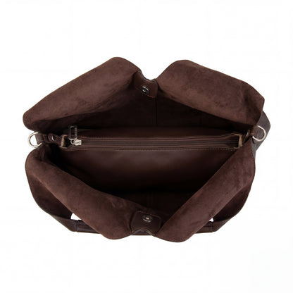 CARTERA ADRIEL CAFÉ OSCURO