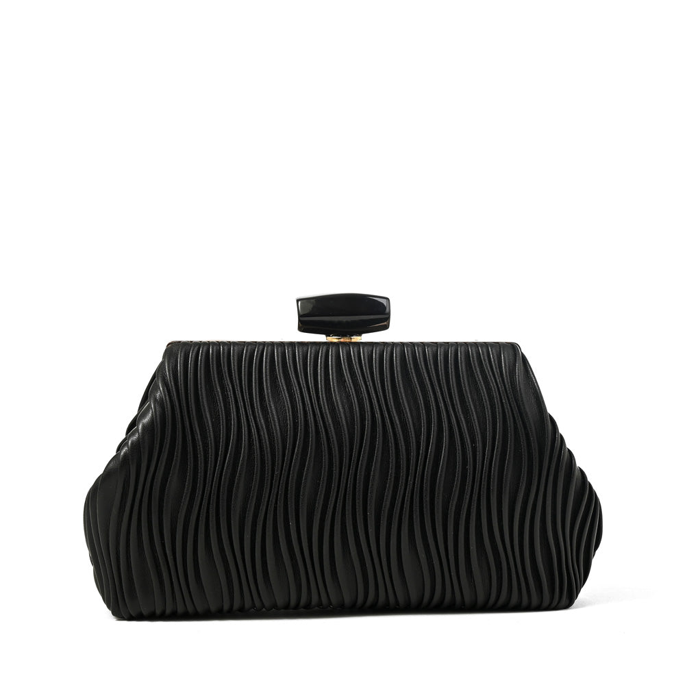 CARTERA FIESTA PERLA NEGRO