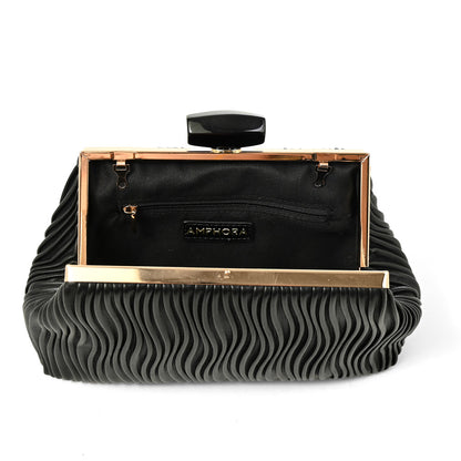CARTERA FIESTA PERLA NEGRO