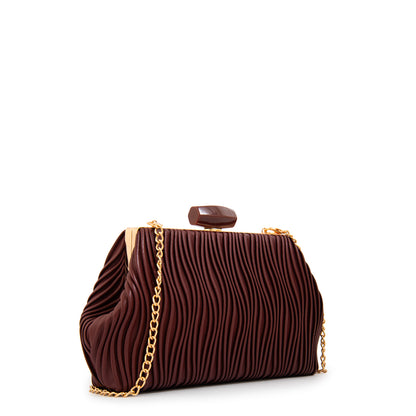 CARTERA FIESTA PERLA BORDÓ