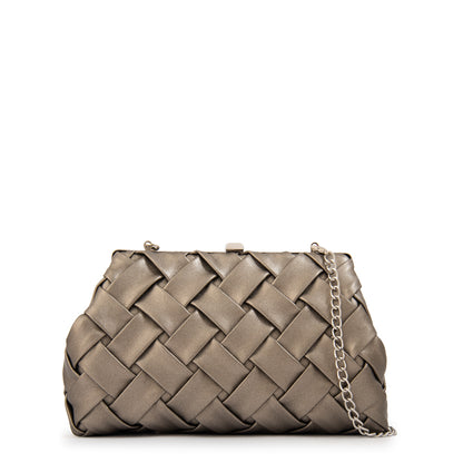 CARTERA FIESTA KATARINA PLATEADO