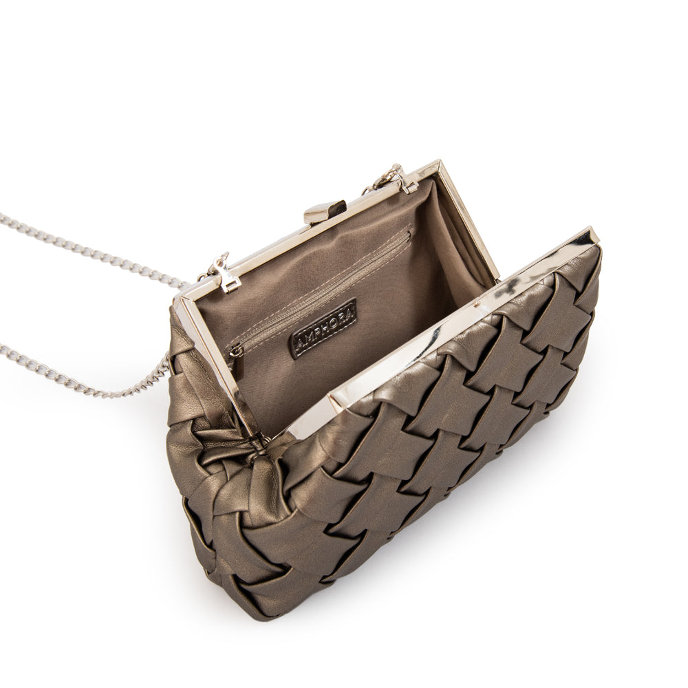 CARTERA FIESTA KATARINA PLATEADO