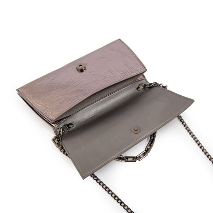 CARTERA FIESTA EVA PLATEADO