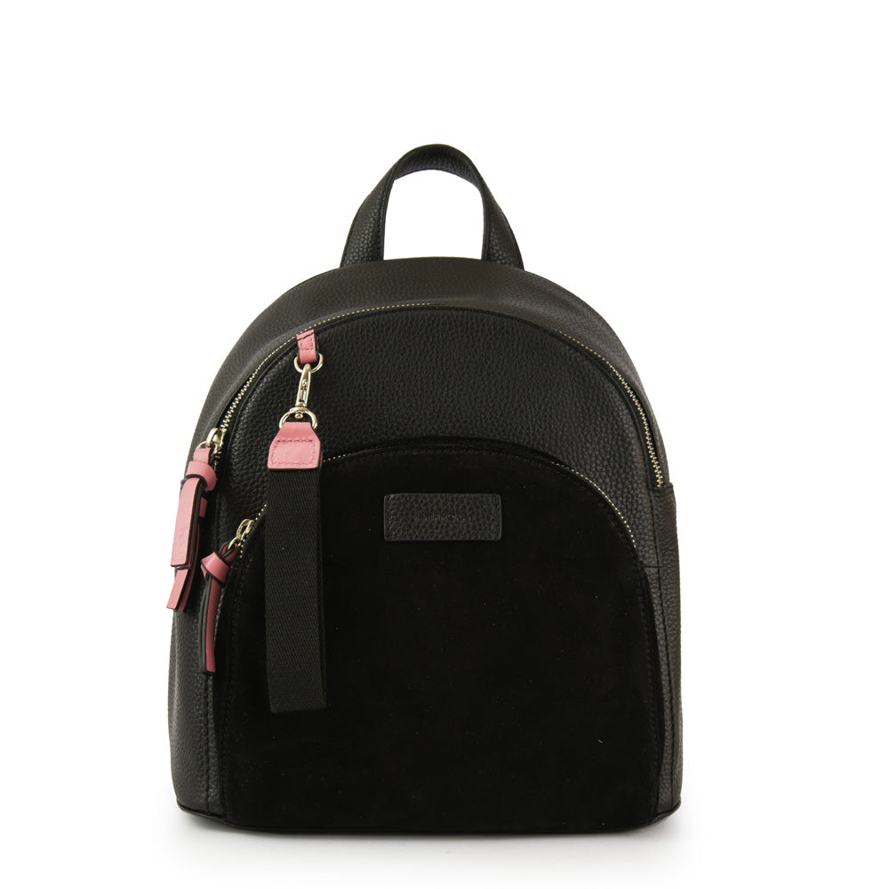 MOCHILA CUERO NILE NEGRO