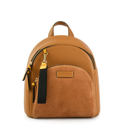 MOCHILA CUERO NILE CAMEL
