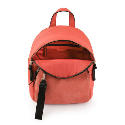 MOCHILA CUERO NILE CORAL