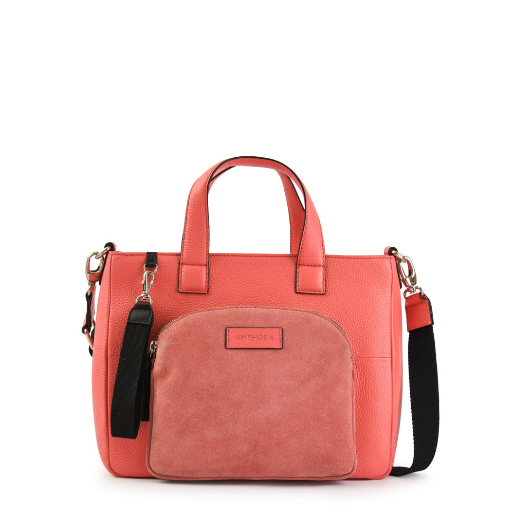 CARTERA CUERO NILE CORAL