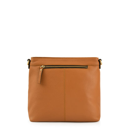 BANDOLERA CUERO NILE CAMEL