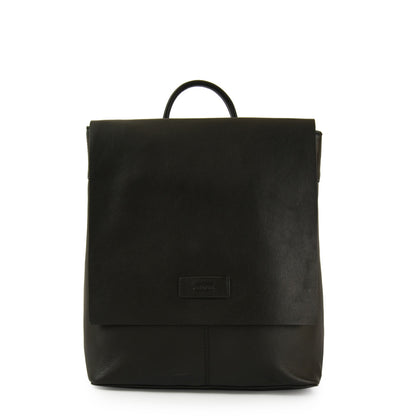 MOCHILA CUERO PARANA NEGRO