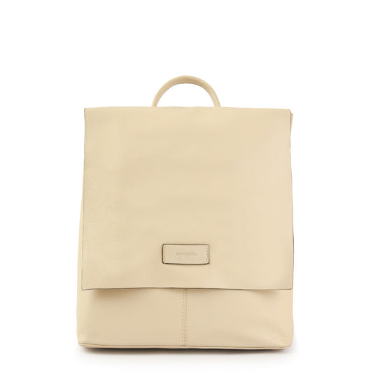 MOCHILA CUERO PARANA BLANCO