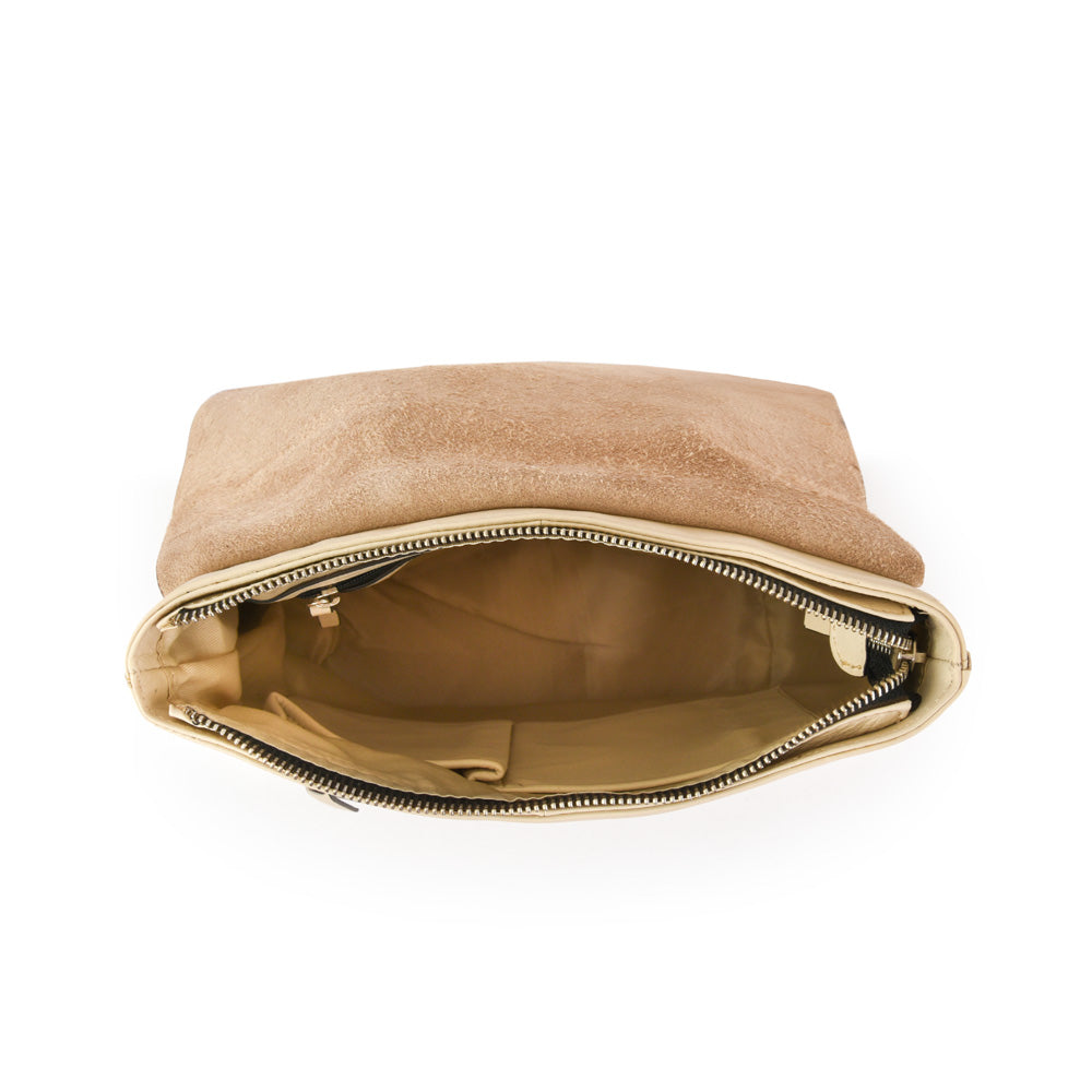 MOCHILA CUERO PARANA BLANCO