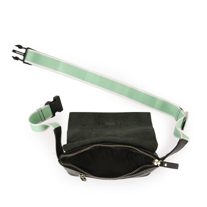 RIÑONERA CUERO PARANA NEGRO