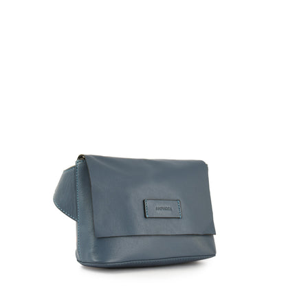 RIÑONERA CUERO PARANA CELESTE