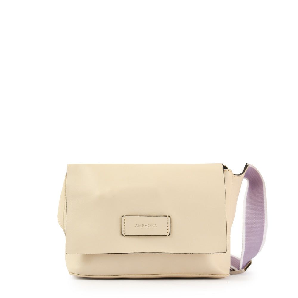 RIÑONERA CUERO PARANA BLANCO