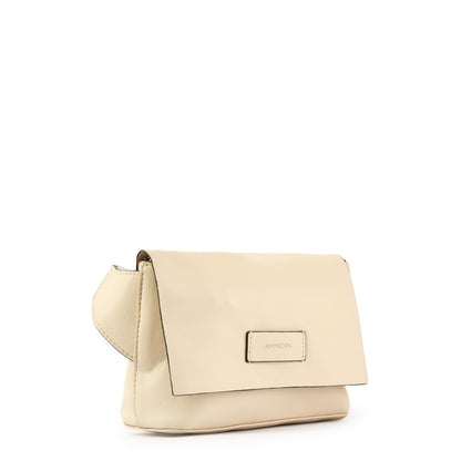 RIÑONERA CUERO PARANA BLANCO