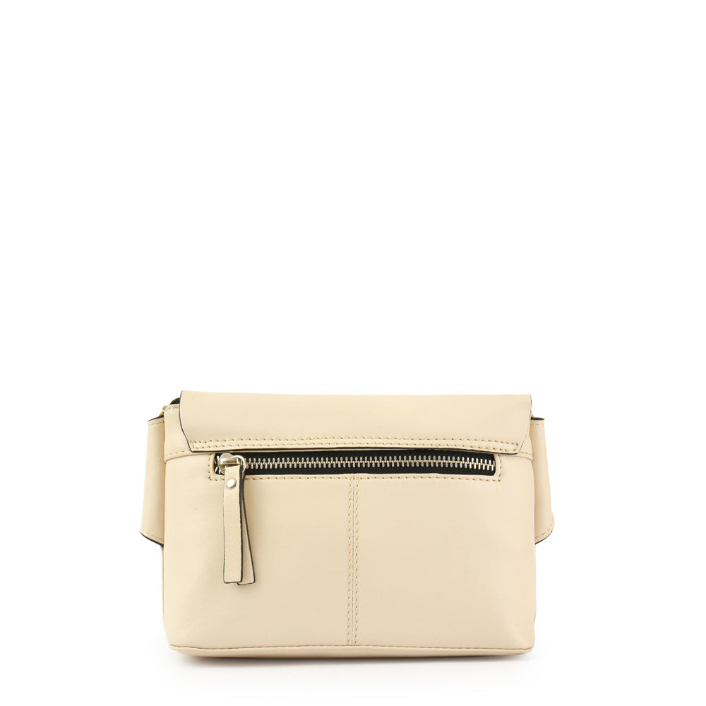 RIÑONERA CUERO PARANA BLANCO