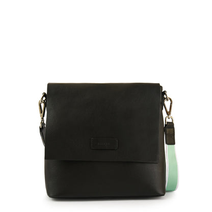 BANDOLERA CUERO PARANA NEGRO