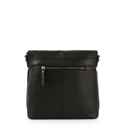 BANDOLERA CUERO PARANA NEGRO