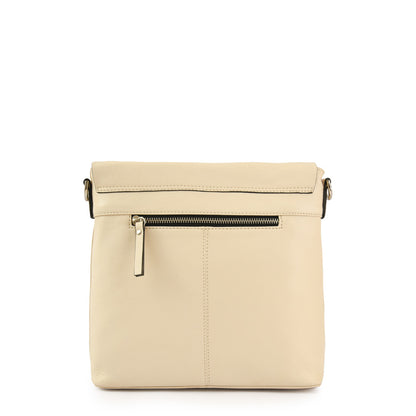 BANDOLERA CUERO PARANA BLANCO