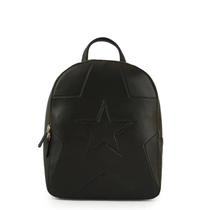 MOCHILA CUERO ETOILES NEGRO