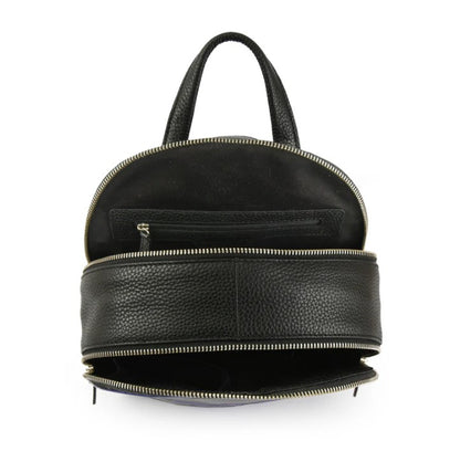 MOCHILA CUERO ETOILES NEGRO