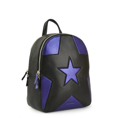 MOCHILA CUERO ETOILES MIX COLORES