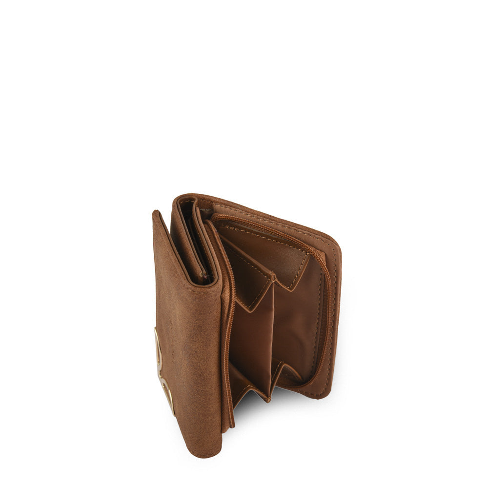 BILLETERA CHICA ELEONOR MARRÓN