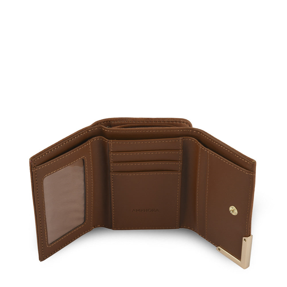 BILLETERA CHICA ELEONOR MARRÓN