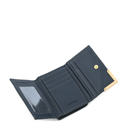 BILLETERA CHICA ELEONOR AZUL