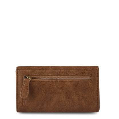 BILLETERA ACORDEÓN MEDIANA ELEONOR MARRÓN