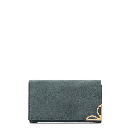 BILLETERA ACORDEÓN MEDIANA ELEONOR AZUL