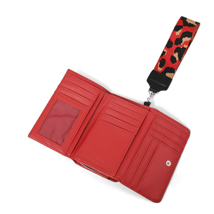 BILLETERA BECKY ROJO
