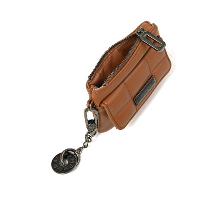 MONEDERO CON BOLSILLO FRONTAL VANIA CAMEL