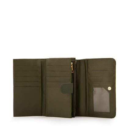 BILLETERA MEDIANA JAPON VERDE